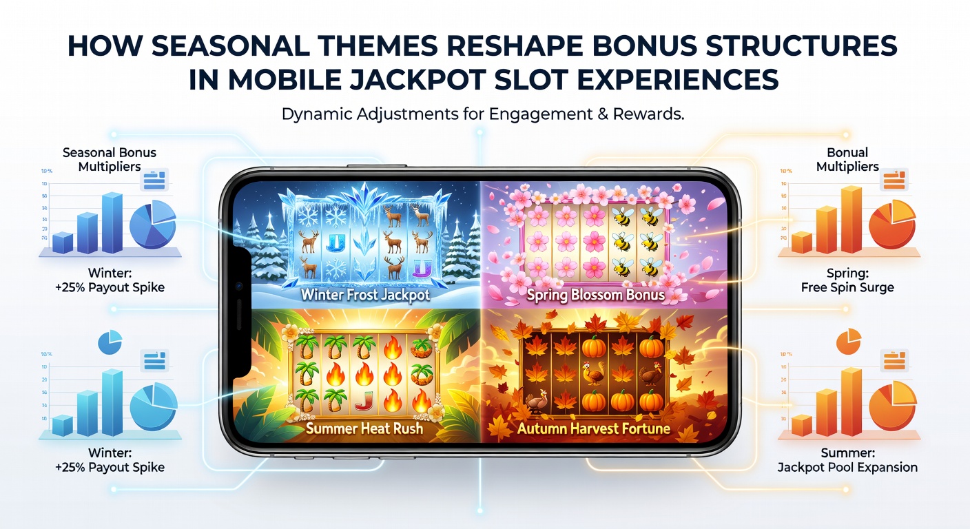 Mobile Jackpot-Slot mit saisonalem Weihnachtsdesign und erweiterten Bonusfeatures